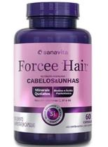 Colágeno (Cabelos e Unhas) Forcee Hair com 60 cápsulas para 30 Doses-Sanavita