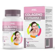 Colágeno/Colageno Hidrolisado + Vitamina C - 30 comprimidos - Matéria prima Francesa