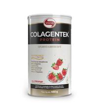 Colágeno Colagentek Protein Morango 460g Colágeno Colagentek Protein Morango 460g