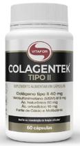Colágeno Colagentek-Tipo II (40 mg UC)com 60 cápuas - Vitafor - Vitafor