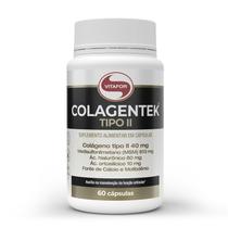 Colágeno Colagentek Vitafor Tipo II 60 Cápsulas 790mg Suplemento para Articulações