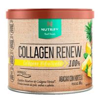 Colageno collagen renew abacaxi com hortelã 300g nutrify