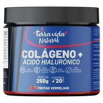 Colágeno Com Ácido Hialuronico Com Sabor 250g - Cabelo, Pele e unhas