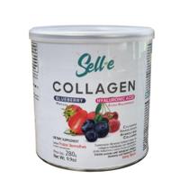 Colágeno Com Ácido Hialurônico Sabor Frutas Vermelhas Sell-e Colágeno Com Ácido Hialurônico Sabor Frutas Vermelhas Sell-e
