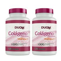 Colageno com Vit C 60cps 1000mg Duom