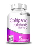 Colágeno Com Vitamina C 500 Mg 60 Cápsulas Colágeno Com Vitamina C 500 Mg 60 Cápsulas