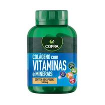 Colágeno Com Vitaminas E Minerais 60 Cápsulas - Copra