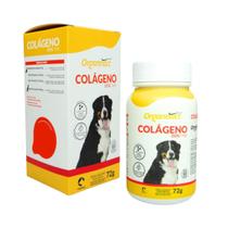 Colágeno Dog Tabs Organnact Suplemento Cães 60Cps 72g