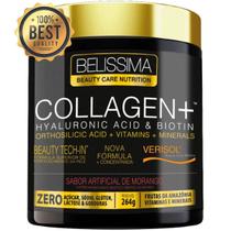 Colágeno e Ácido Hialurônico - Collagen Plus com Biotina Belíssima 264g
