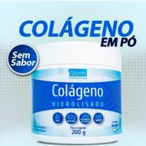 Colágeno em PÓ Hidrolisado sem sabor 200g STEM