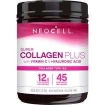 Colágeno em pó NeoCell Super Collagen mais vitamina C 20,6 onças Colágeno em pó NeoCell Super Collagen mais vitamina C 20,6 onças