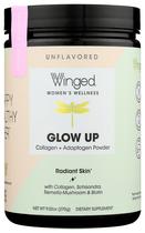 Colágeno em pó Winged Glow Up para cabelos, pele, unhas e mulheres