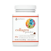 Colágeno em pó Youtheory hidrolisado com vitaminas C B7 283g Colágeno em pó Youtheory hidrolisado com vitaminas C B7 283g