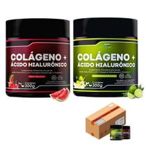 Colágeno Hid + Ácido Hialurônico + Vit. C BV Nutrition - Kit 2x 300g