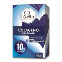 Colágeno Hidrolisado 100% Puro QVITA 100g