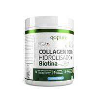 Colágeno Hidrolisado 100% Sem Sabor com Biotina - 300g