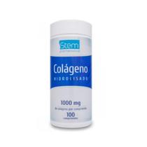 Colágeno Hidrolisado 1000Mg Stem Com 100 Comprimidos