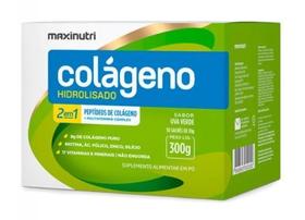 Colágeno Hidrolisado 2 em 1 (30 Sachês de 10g) - Sabor: Uva Verde Colágeno Hidrolisado 2 em 1 (30 Sachês de 10g) - Sabor: Uva Verde