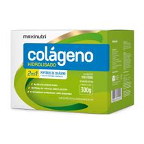 Colágeno Hidrolisado 2 em 1 Maxinutri 30 Sachês Uva Verde Colágeno Hidrolisado 2 em 1 Maxinutri 30 Sachês Uva Verde