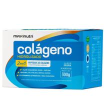 Colágeno Hidrolisado 2em1 Sachê - Original 30x10g Maxinutri Colágeno Hidrolisado 2em1 Sachê - Original 30x10g Maxinutri