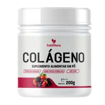 Colágeno Hidrolisado 300g Sabor Frutas Vermelhas Tuttiflora Colágeno Hidrolisado 300g Sabor Frutas Vermelhas Tuttiflora