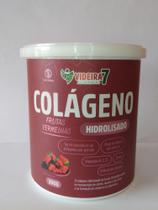 Colágeno hidrolisado c/ vit e min + biotina frutas vermelhas - VIDEIRA 7