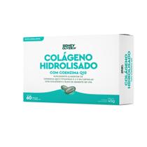 Colágeno hidrolisado + coenzima q10 +óleo de uva + vit 60cps - Sidney Oliveira
