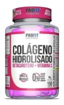 Colágeno Hidrolisado Com Betacaroteno + Vitamina C - 150 Cápsula Profit