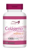 Colágeno Hidrolisado com Vitamina C 1000 mg 120 comprimidos Duom