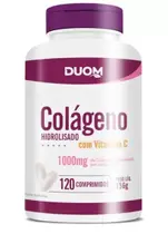 Colágeno Hidrolisado com Vitamina C 1000mg 60CP - Duom