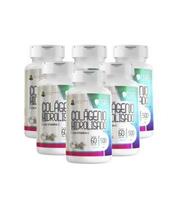 COLÁGENO HIDROLISADO COM VITAMINA C - 500mg (60 Cápsulas) +CAPS COLÁGENO HIDROLISADO COM VITAMINA C - 500mg (60 Cápsulas) +CAPS