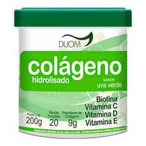 Colágeno hidrolisado com vitaminas 200g duom