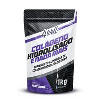 Colágeno Hidrolisado em Pó 4well 1kg Tipo I Sabor Natural Colágeno Hidrolisado em Pó 4well 1kg Tipo I Sabor Natural