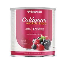Colágeno Hidrolisado Frutas Vermelhas 200g Herbamed
