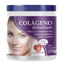 Colágeno Hidrolisado Health Labs Sabor Morango 250g