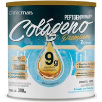 Colágeno Hidrolisado Premium PEPTGEN Derma 9g Silício Orgânico Neutro 300g
