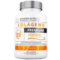 Colageno Hidrolisado Premium Verisol, Nutrends, Finelin Suplemento VitC Zinco Selenio 120 CPS