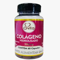 Colágeno Hidrolisado Q-VITA 60 Cápsulas 500mg