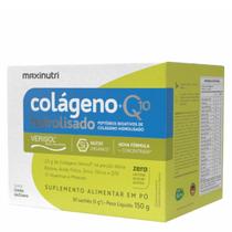 Colageno hidrolisado + q10 30x5g limao siciliano verisol maxinutri Colageno hidrolisado + q10 30x5g limao siciliano verisol maxinutri