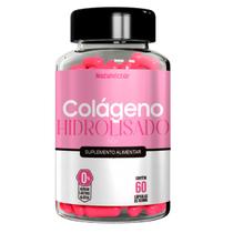 Colágeno Hidrolisado Tipo 1 Suplemento Natural Vitamina 100% Em Pó Puro Natunectar 60 Capsulas Renova Zero Lactose Protein