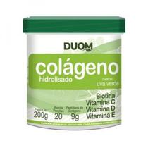 Colageno Hidrolisado Uva Verde 200g Duom