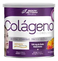 Colageno hidrolisado Verisol 200 g Laranja com Acerola Bodyaction