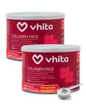 Colágeno Hidrolisado Verisol Com Ácido Hialuronico Em Pó Sabor Frutas Vermelhas 30 Doses Vhita 2 unidades