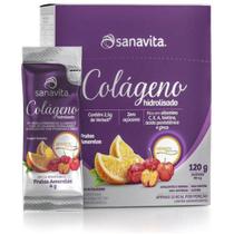 Colageno hidrolisado verisol frutas amarelas 30 sticks - Sanavita Colageno hidrolisado verisol frutas amarelas 30 sticks - Sanavita