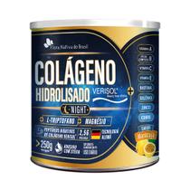Colágeno Hidrolisado Verisol Night Sabor Maracujá Vitaminas A B C E Flora Nativa Colágeno Hidrolisado Verisol Night Sabor Maracujá Vitaminas A B C E Flora Nativa