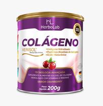 Colágeno hidrolisado + Verisol + Silício + Ácido Hialurônico - 200g - HerboLab
