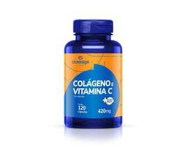 Colágeno Hidrolisado Vit.C 420Mg 120Cp-Clinoage Elasticidade Colágeno Hidrolisado Vit.C 420Mg 120Cp-Clinoage Elasticidade