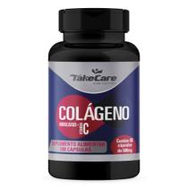 Colágeno Hidrolisado + Vitamina C - 60 Cápsulas - Take Care