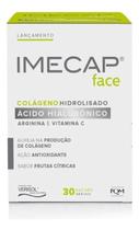 Colágeno Imecap Face Sabor Frutas Cítricas 30 Sachês com Ácido Hialurônico
