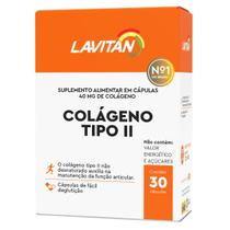 Colágeno Lavitan Tipo 2 40mg Com 30 Comprimidos